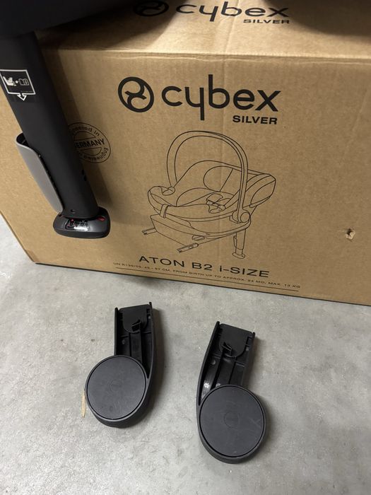 Fotelik / nosidełko z bazą ISOFIX Cybex Aton B2 i-Size  + ADAPTERY!