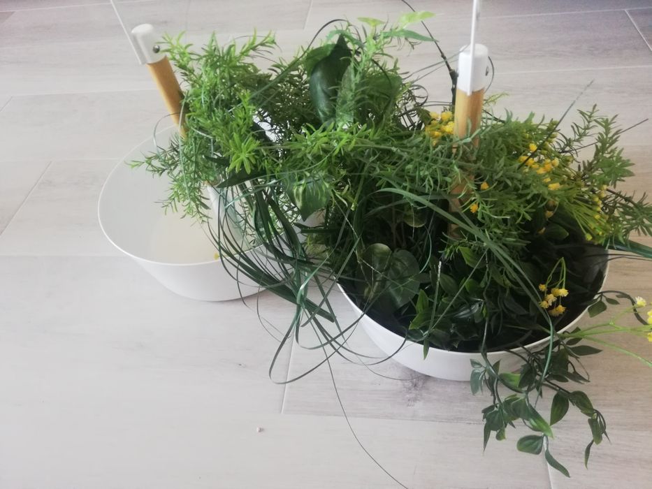 2 Peças decorativas