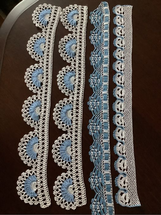 Вишивки вінтажні, мережива гачком