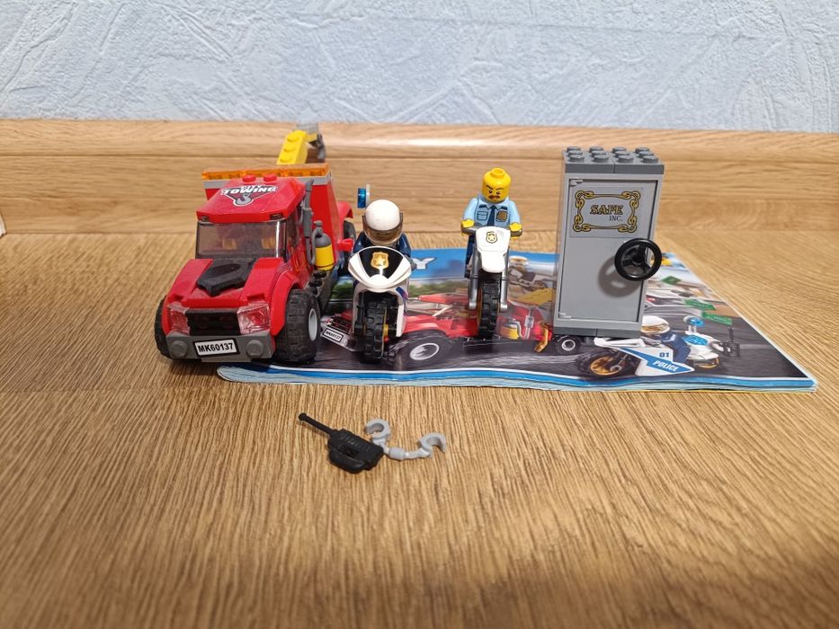 Lego city 60137 Втеча на буксирувальнику