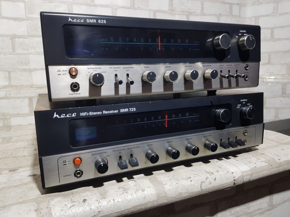 Стерео ресивер/підсилювач HECO SMR 625/725, б/в з Німеччини