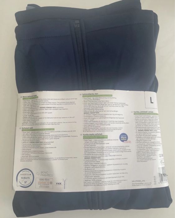Kurtka softshell męska, oddychająca Rocktrail 52/54 - L