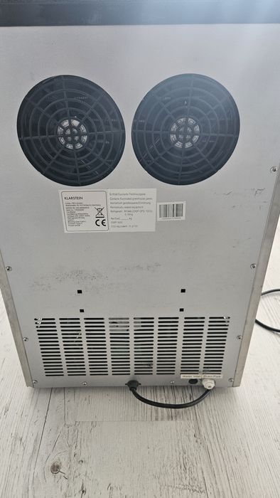 Klarstein Powericer ECO 3 kostkarka do lodu – kostkarka do lodu, 40 kg/24 h, 450 W uszkodzona