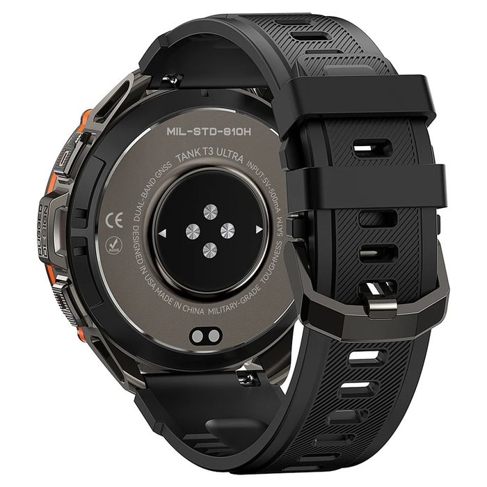 Тактические смарт часы Kospet TANK T3 Ultra + GPS + Compass