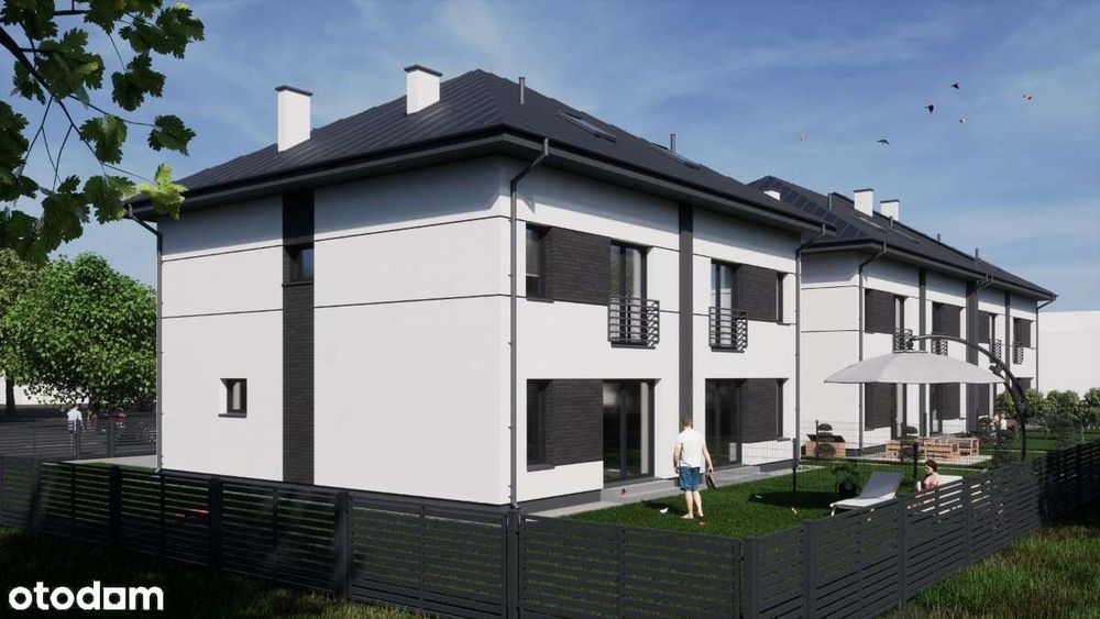 Segment Bliźniak Dom z Garażem ok 148m ul. Lipińska Wołomin