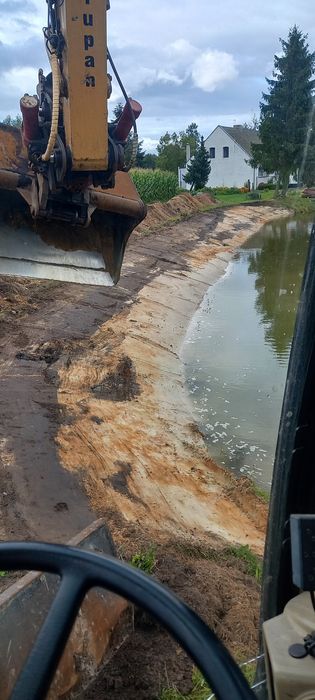 Prace ziemne ,usługi koparką, kopanie stawów, rozbiórki, transport