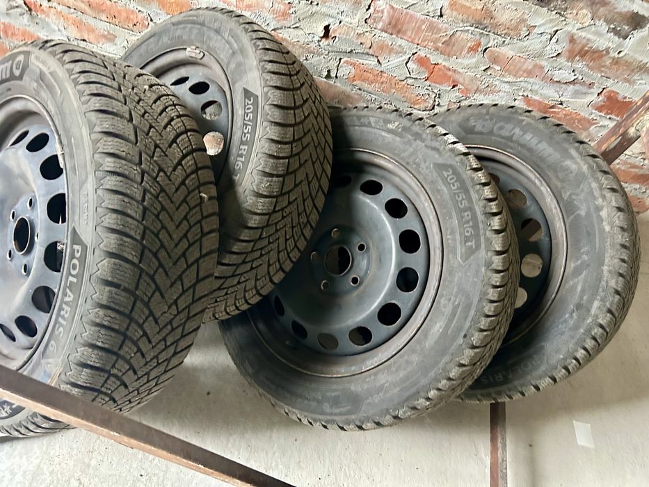 Зима Barum Polaris6 R16 205/55 на дисках