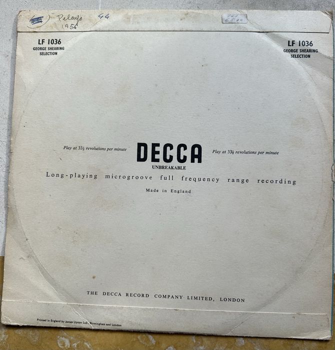 The George Shearing Trio* George Shearing Trio