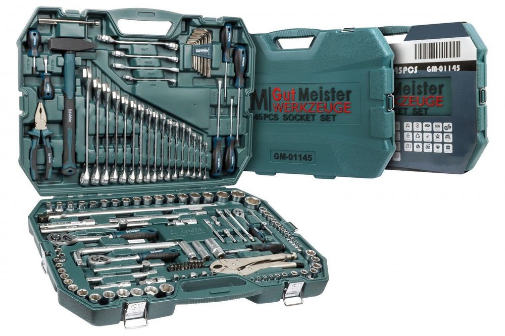 Gut Meister 145 од. GM-01145 Набір інструментів професійний DIN ISO