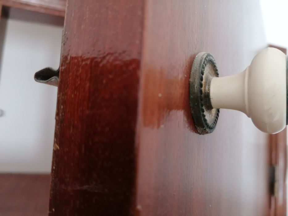 Portas interior cor mogno