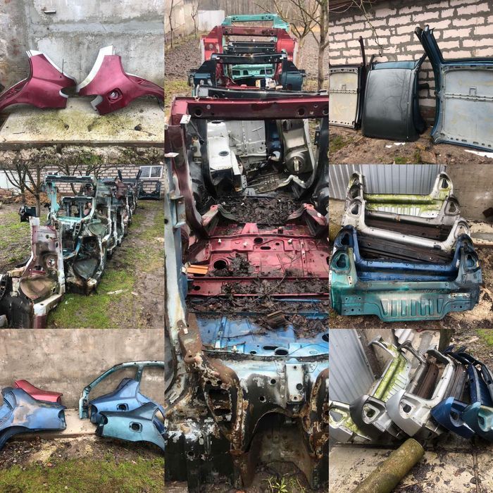 Передок Телевизор Панель Четверть Лонжерон Крыша Ланос Сенс