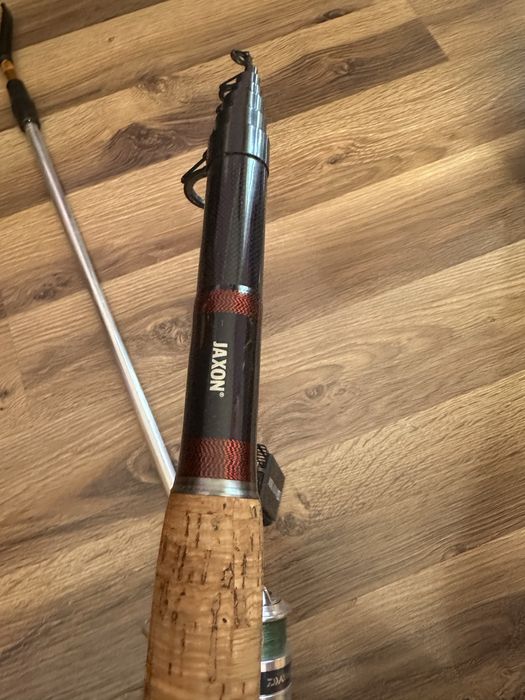 wedka jaxon nowa + dodatki