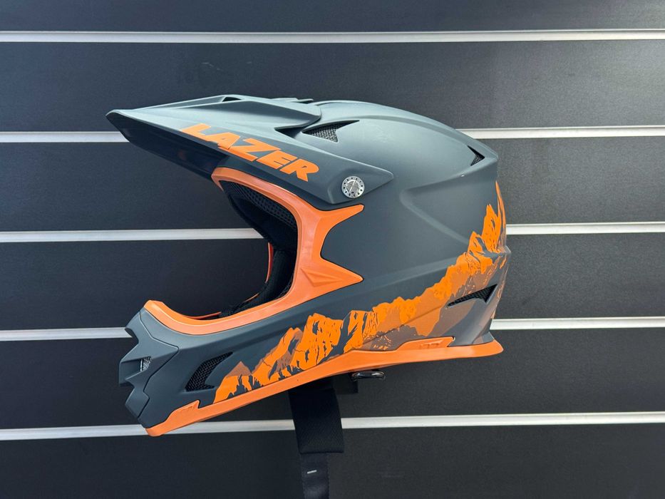 Kask rowerowy Lazer Phoenix+ KinetiCore full face MTB, powystawowy, XL