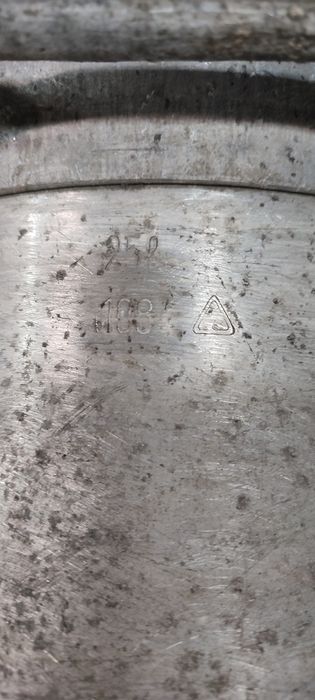 Bańka na mleko aluminiowa