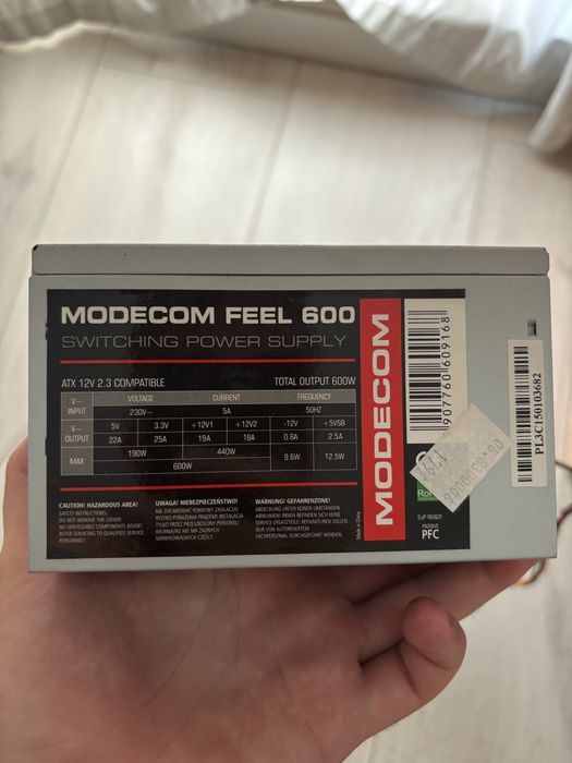 Zasilacz komputerowy 600W