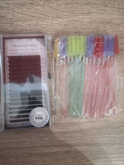 Rzęsy Nagaraku zestaw + szczoteczki w prezencie