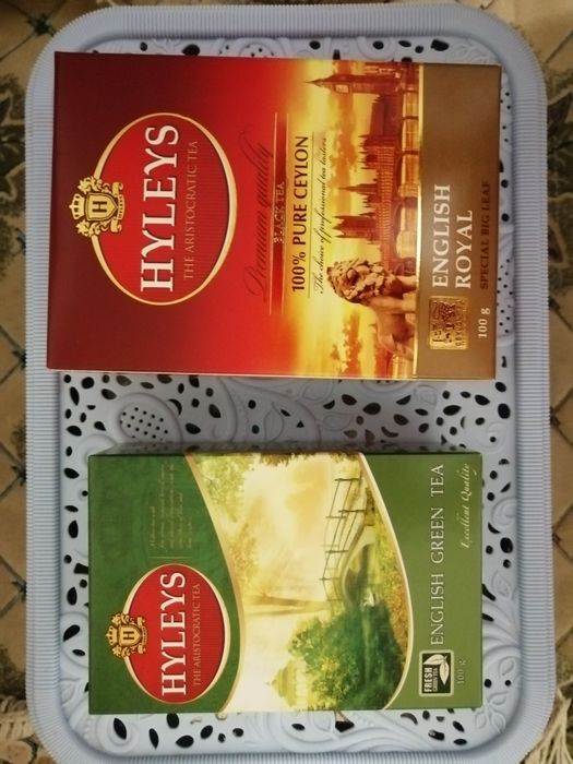 Чай чёрный и зеленый