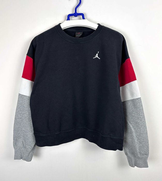 Bluza bez kaptura JORDAN Loose Fit czarna r. S