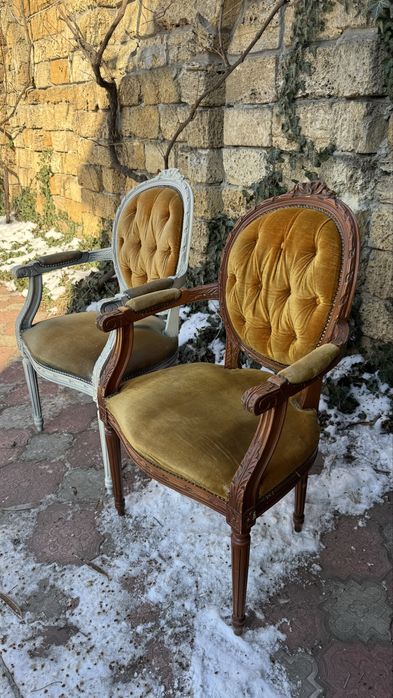 Кресло каркас медальон осталось 1 шт, из Европы