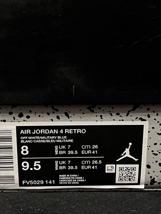 Jordan 4 Military Blue