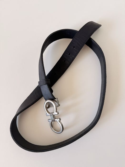 Ремень salvatore ferragamo reversible leather belt