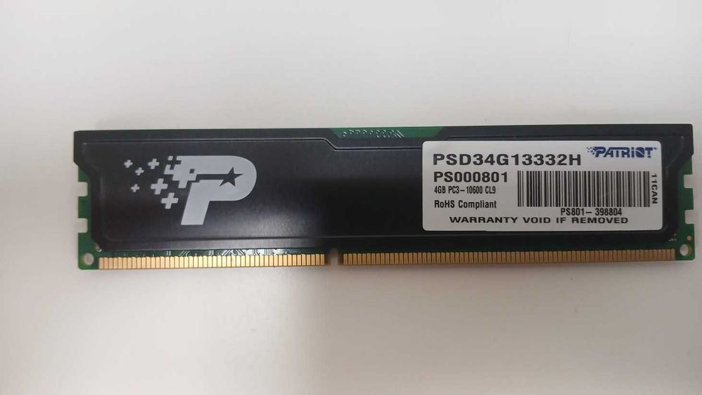 Patriot Memory Patriot Psd34g13332h Оперативная память Patriot