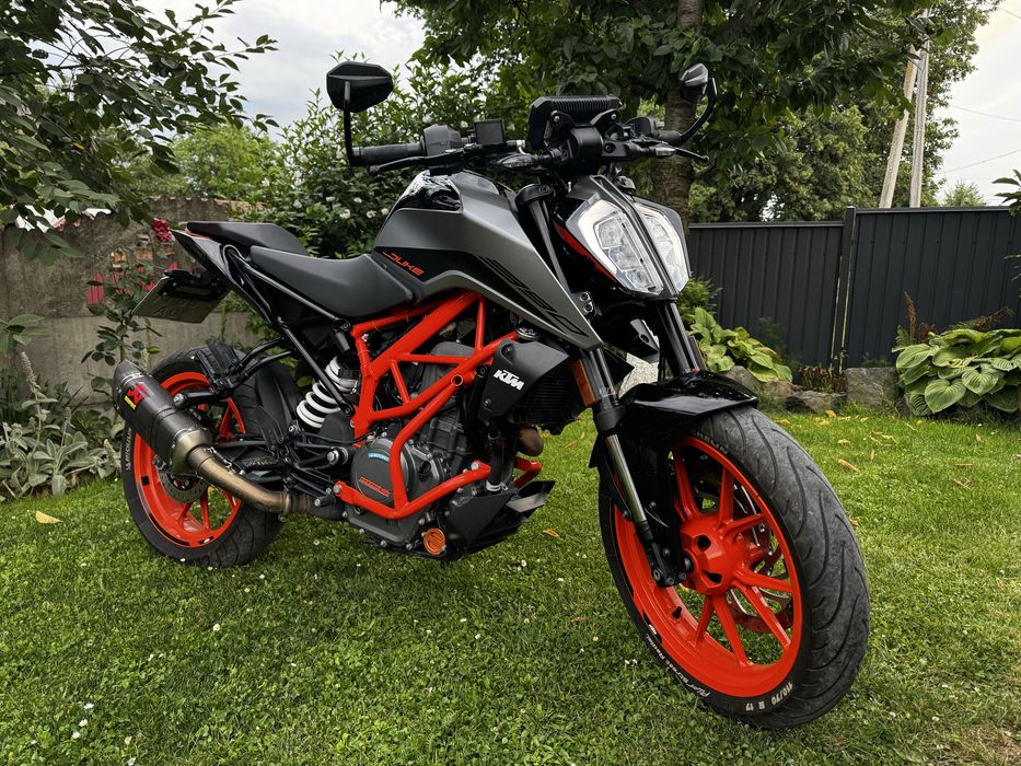 KTM Duke 390 на реєстрації