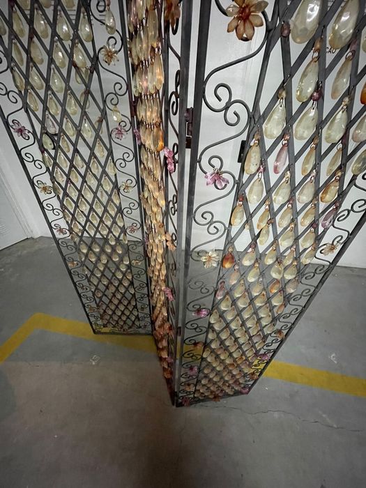 Biombo Metal estilo Oriental