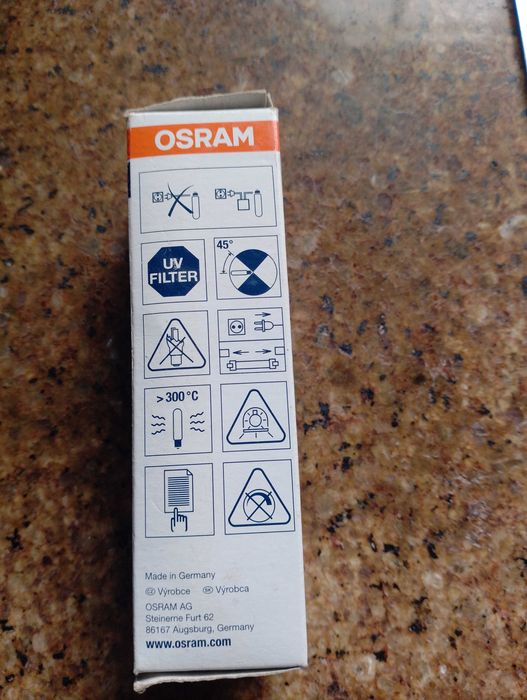 2 lâmpadas OSRAM powerstar rx7s novas