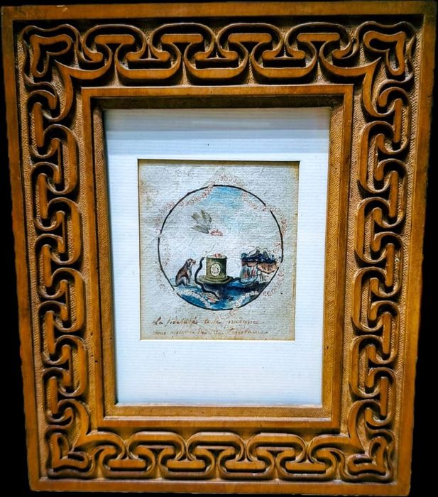 Emblema Filosófico-Alquímico, séc. XVIII