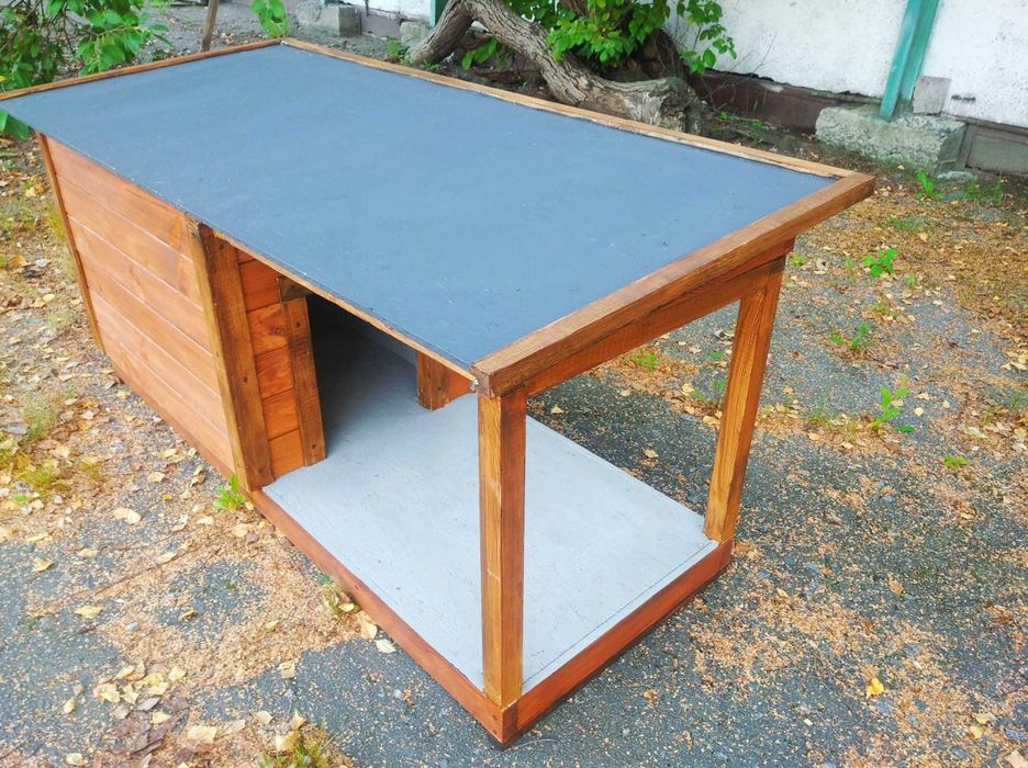 Будка для собаки утеплена