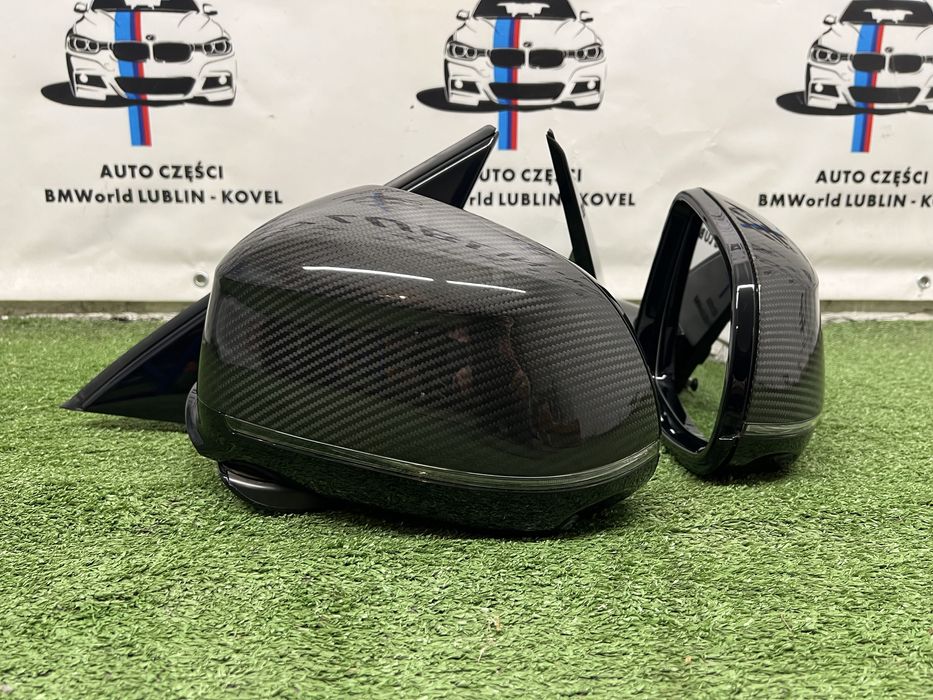 Дзеркало BMW G05 G07 КАРБОН 5 pin камера асистент зеркало БМВ Г05 Г07