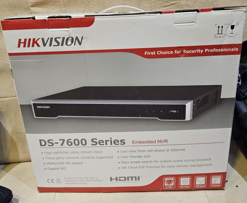 Rejestrator DS-7608NI-K2 Hikvision