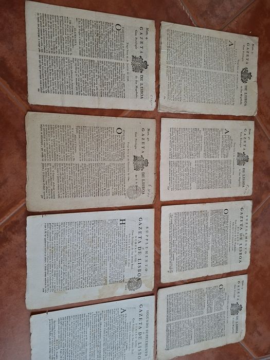 Gazeta de Lisboa 1781 a 1800