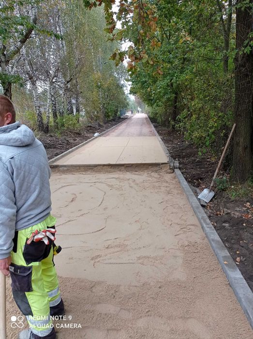 drogi z kruszywa, drogi technologiczne utwardzenie korytowanie