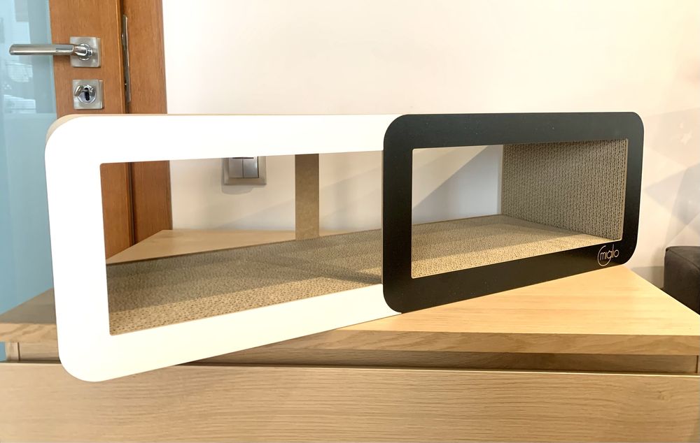 Ekologiczny, Drapak dla kota Rektangulo, wyprodukowany w Polsce 79cm