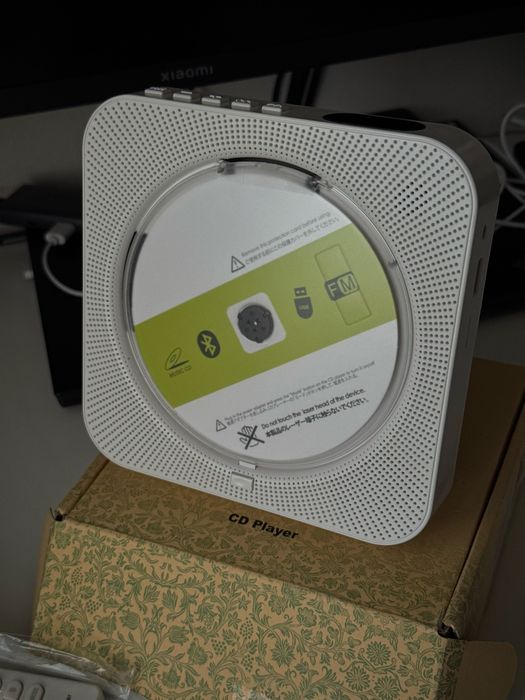 Музичний центр Bluetooth CD-програвач KC-718 | CD MP3 USB FM Bluetooth | пульт ДК