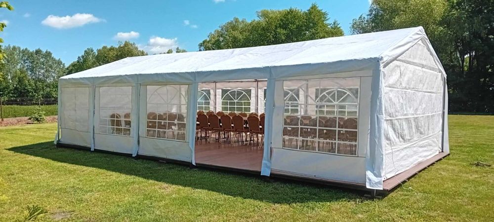 namiot bankietowy cateringowy na imprezy plenerowe - wynajem