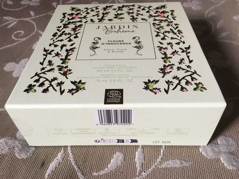 Jardin Boheme - Fleurs d'Innocence - woda perfumowana + żel