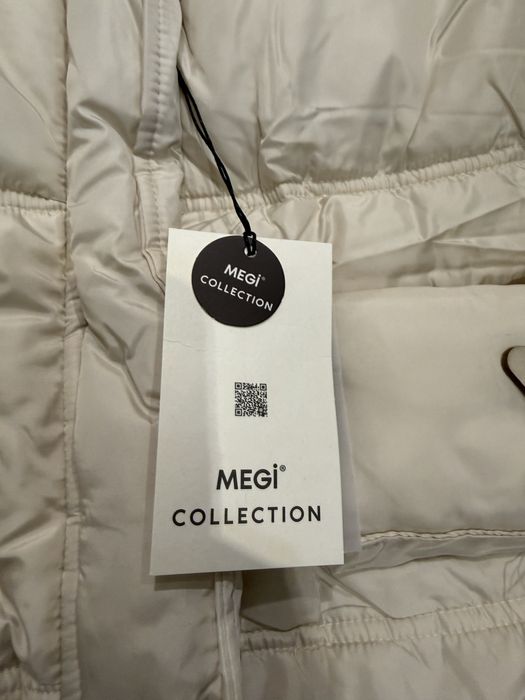 Bezrękawnik Megi kremowy roz uniwersalny