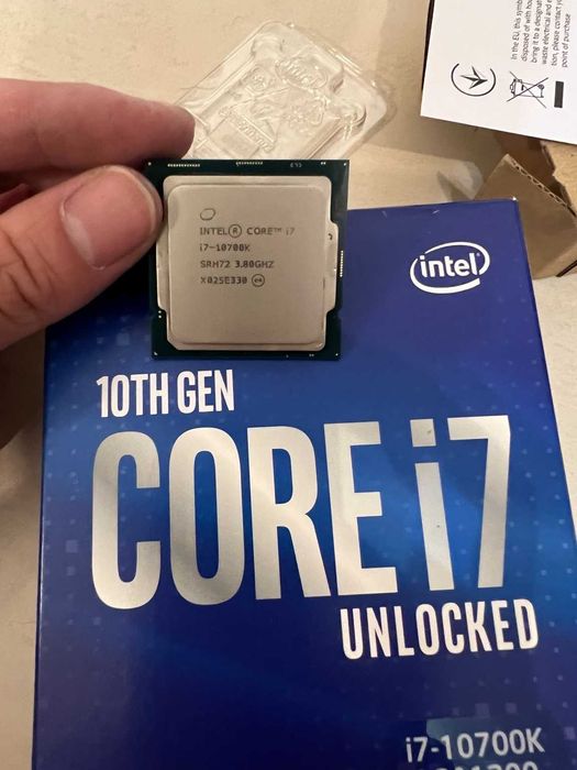 Intel Core i7-10700K 3.8GHz LGA1200 + Caixa Original