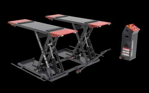 Б/У Ножничный подъёмник. Готов к отгрузке. Доставка по Украине