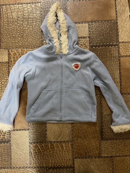 Флісова кофта укорочена