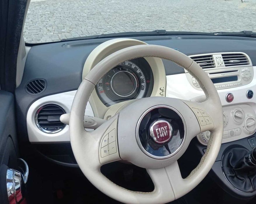 Fiat 500c Capota eletrica , A/C Nacional