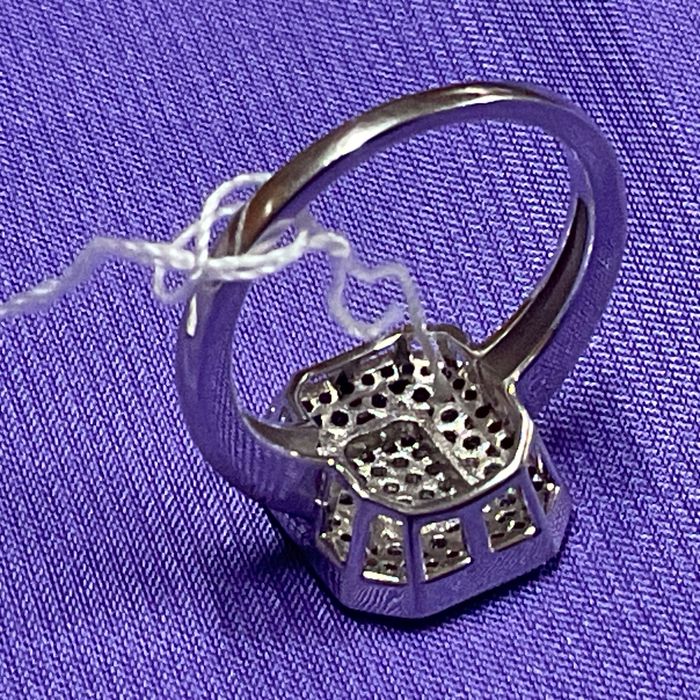 Anel prata 925 vintage 17,5 m