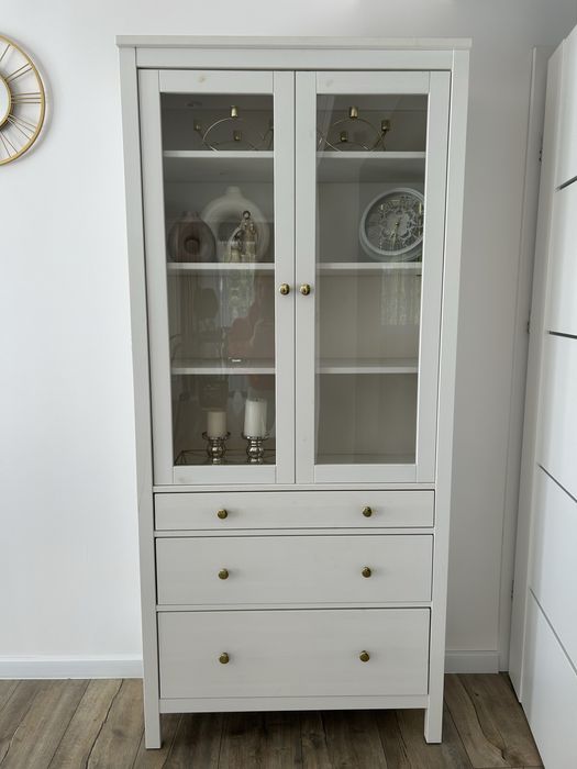 Witryna Hemnes biała