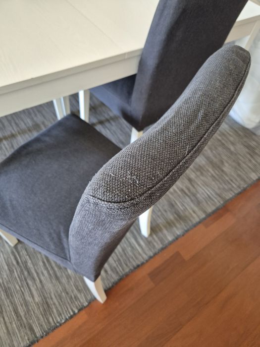 Mesa extensivel com 6 cadeiras Herinksdal - IKEA