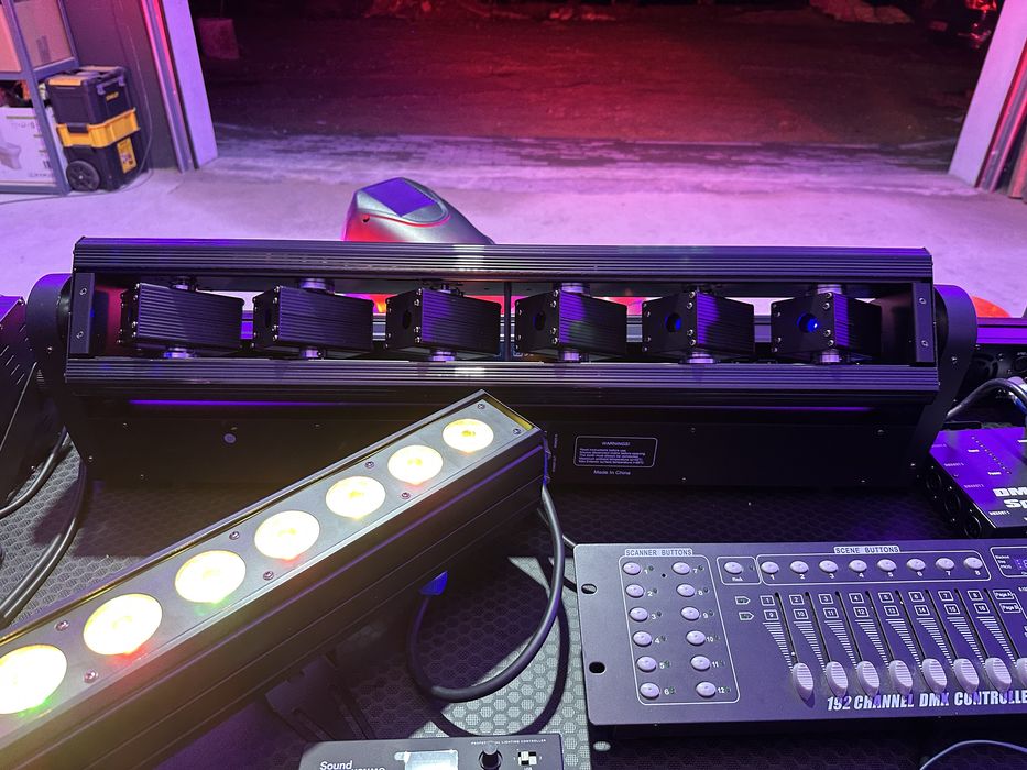 SISTEMA DE LUZES PROFISSIONAL + EFEITOS ESPECIAIS