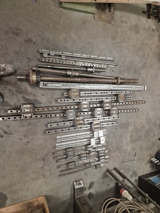 Prowadnice liniowe śruby kulowe