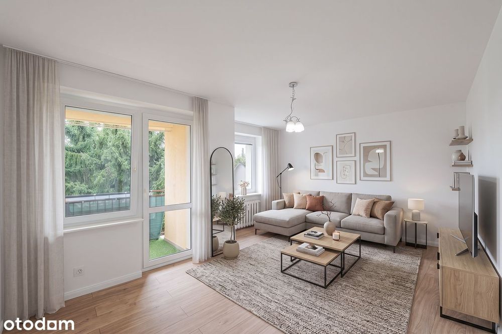 Krotoszyn | 49,30 m² | po generalnym remoncie | 1 piętro | duży balkon